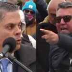 Daniel Guzmán interrumpió el discurso oficial y desató un fuerte cruce en pleno acto central por Malvinas