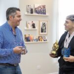 El Intendente Martín Pérez mantuvo un encuentro con el deportista Thiago Martínez