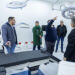 Vuoto acompañó la inauguración del nuevo sanatorio y respaldó a la conducción de la UOM