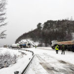Refuerzan controles sobre la Ruta 3 ante nevadas y hielo: intensifican operativos por el adelantamiento de la veda invernal