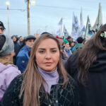 “La universidad no se defiende sola”: Andrea Freites acompañó la Marcha Federal Universitaria en Río Grande