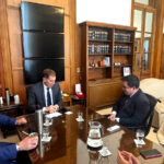 Rodríguez tras la reunión con Santilli: “Tenemos que empezar a ampliar realmente la matriz productiva de Tierra del Fuego”