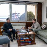 Melella recibió al nuevo titular de PAMI Tierra del Fuego y acordaron una agenda de trabajo conjunta