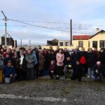 Vecinos del ex Frigorífico CAP celebraron el 105° aniversario de Río Grande con un homenaje a la historia y sus pioneros