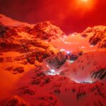 Cientos de personas acompañaron la 31ª Bajada con Antorchas desde el Glaciar Martial