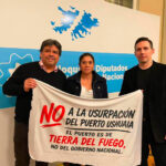 Trabajadores portuarios llevaron al Congreso el reclamo para que el Puerto de Ushuaia vuelva a la Provincia