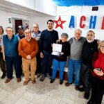 Emotivo reconocimiento de la colectividad chilena a Elba Nimer por su trayectoria al frente del Hogar San Vicente de Paúl