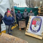 Policías territoriales retirados montaron una carpa y denuncian que llevan 15 meses sin cobrar sus haberes