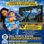 Todos por Mateo: una familia de Ushuaia busca reunir fondos para un tratamiento en México