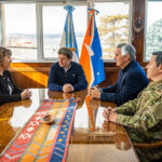 Melella respaldó la política de Milei sobre Malvinas y la Base Naval, pero mantuvo su rechazo a la intervención del Puerto de Ushuaia